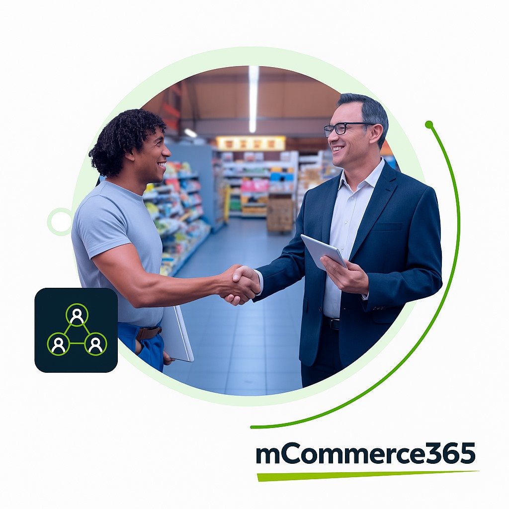 mCommerce365 rollenbasierte Autorisierungsoberfläche